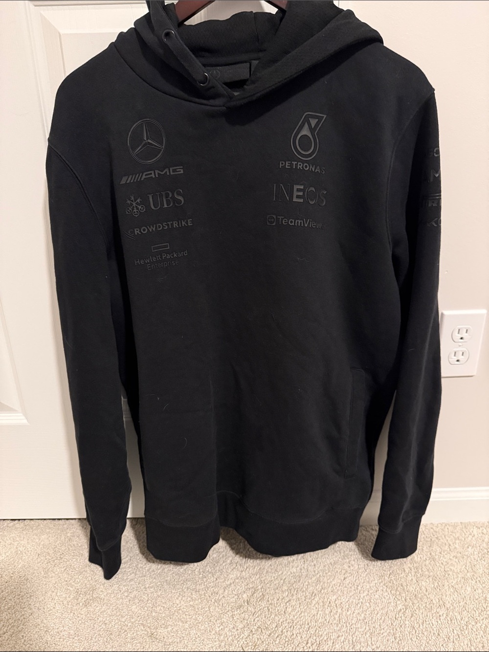 Mercedes Petronas Crowdstrike hoodie sweatshirt